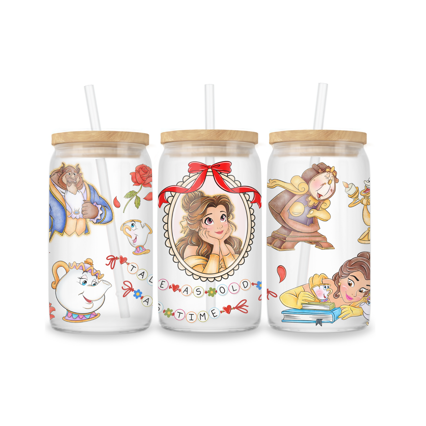 Glas-Iced-Coffee-Becher 16oz – Princess B