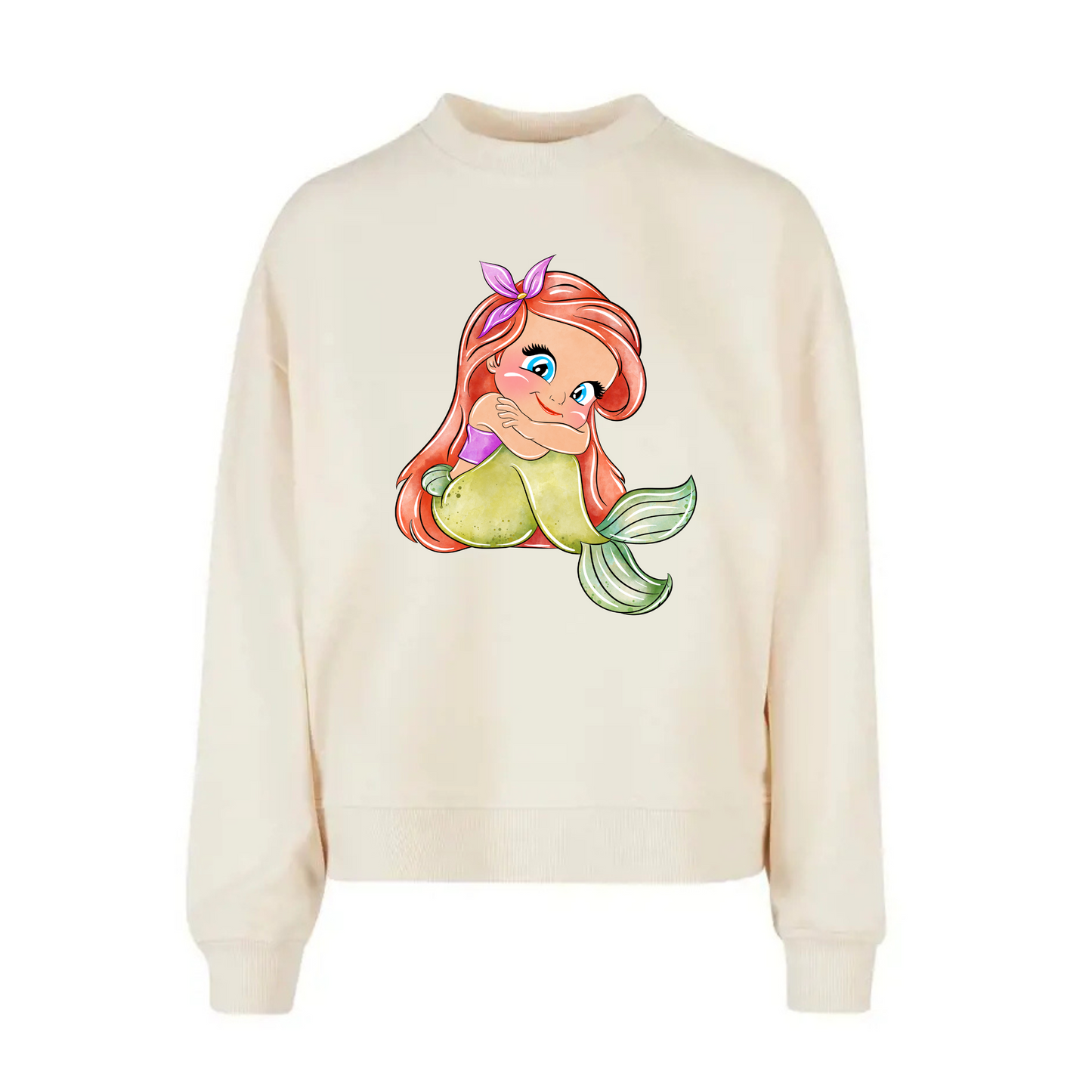 Baby Meerjungfrau Pullover – Bequeme klassische Passform