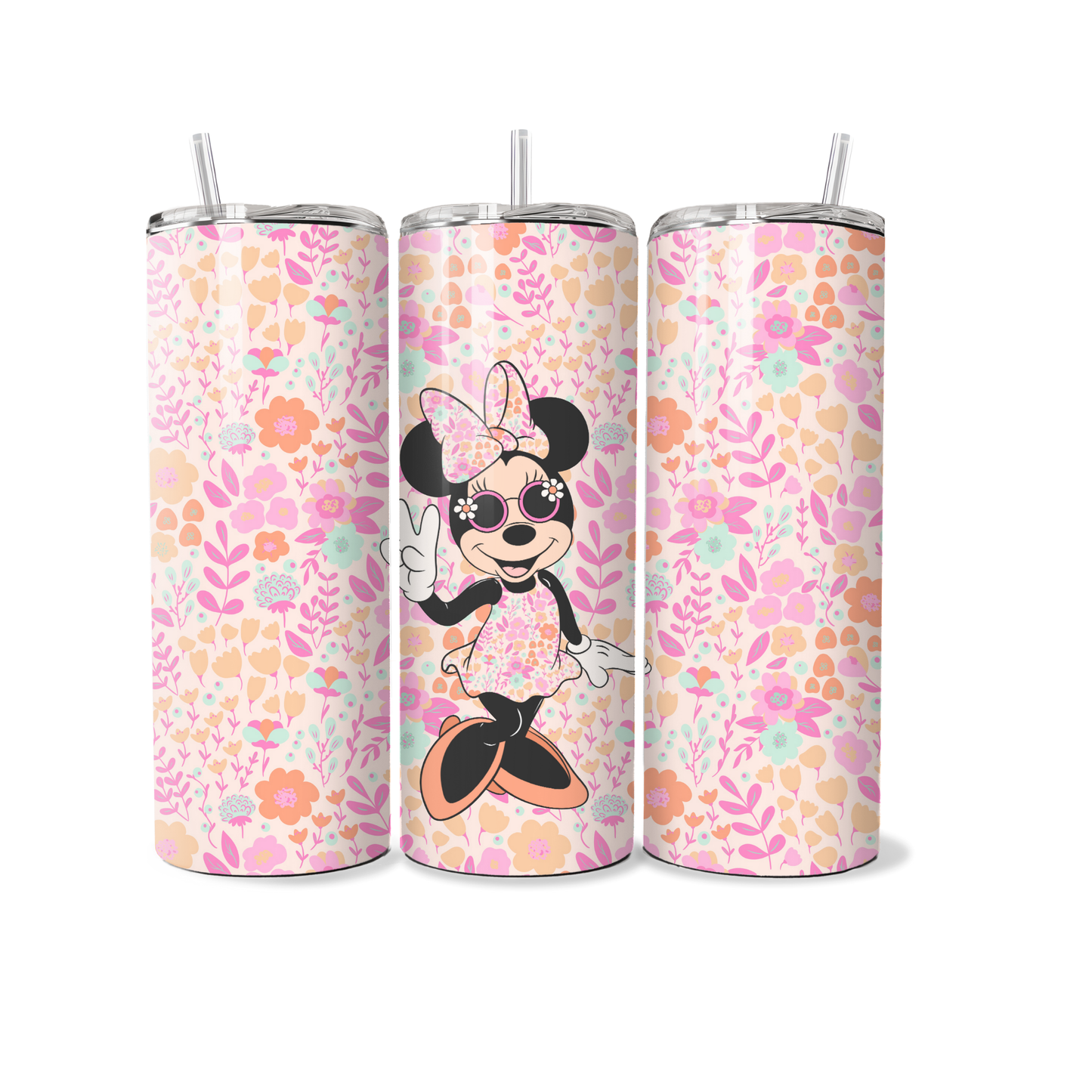 Minnie Summer Pink - Tumbler