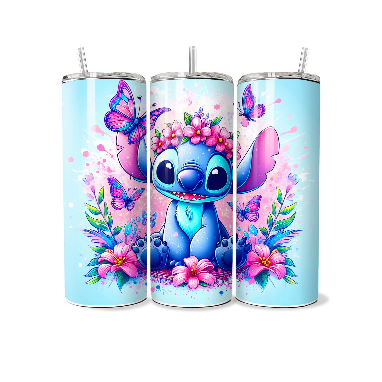 Stitch’s Cosmic Cuddle Tumbler