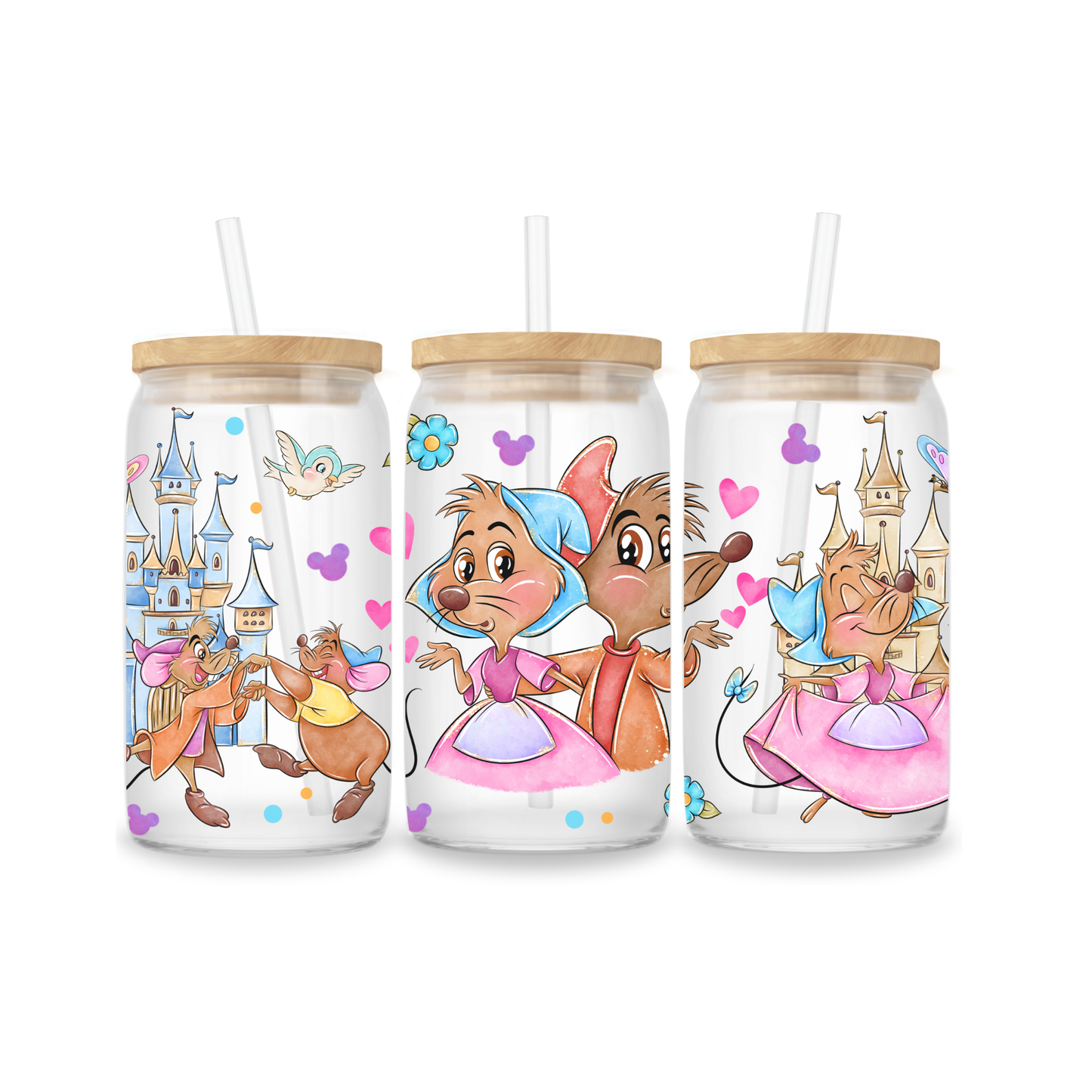 Glas Iced Coffee Cup 16oz – Cinderella