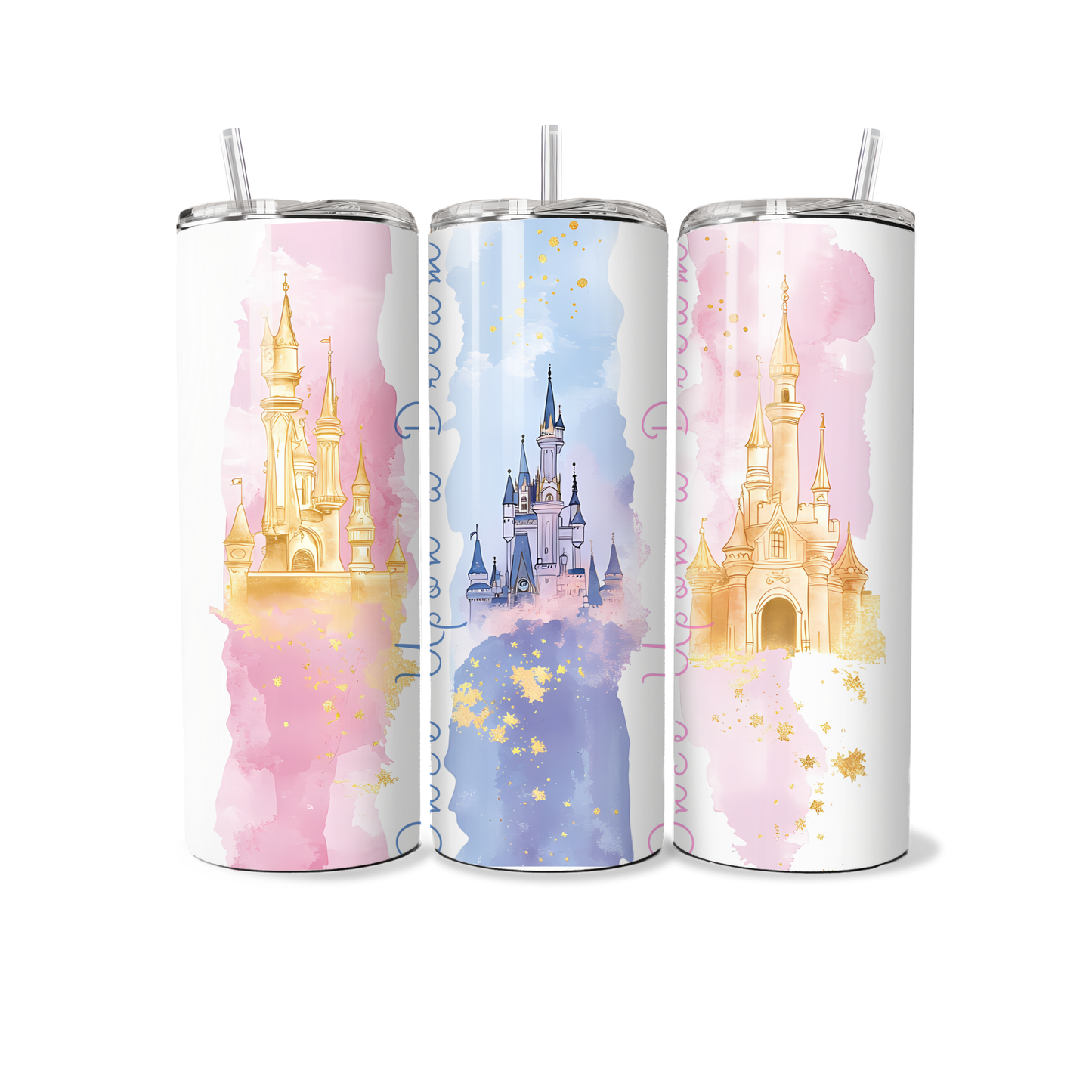 Disney Magical Castle Once Upon a Dream 20oz Tumbler