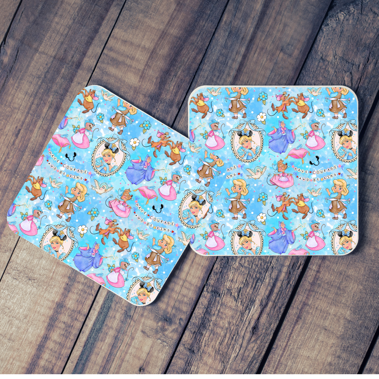 Coasters – Princess C (Set of 2)