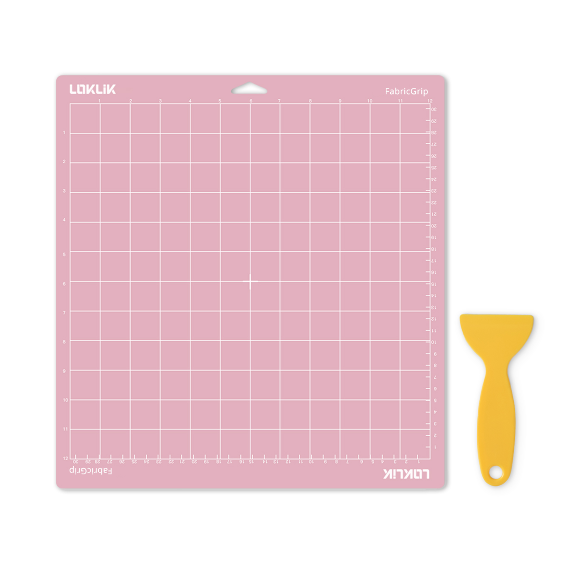 LOKLiK Schneidematte 3-teilig - Rosa Stoffnaht