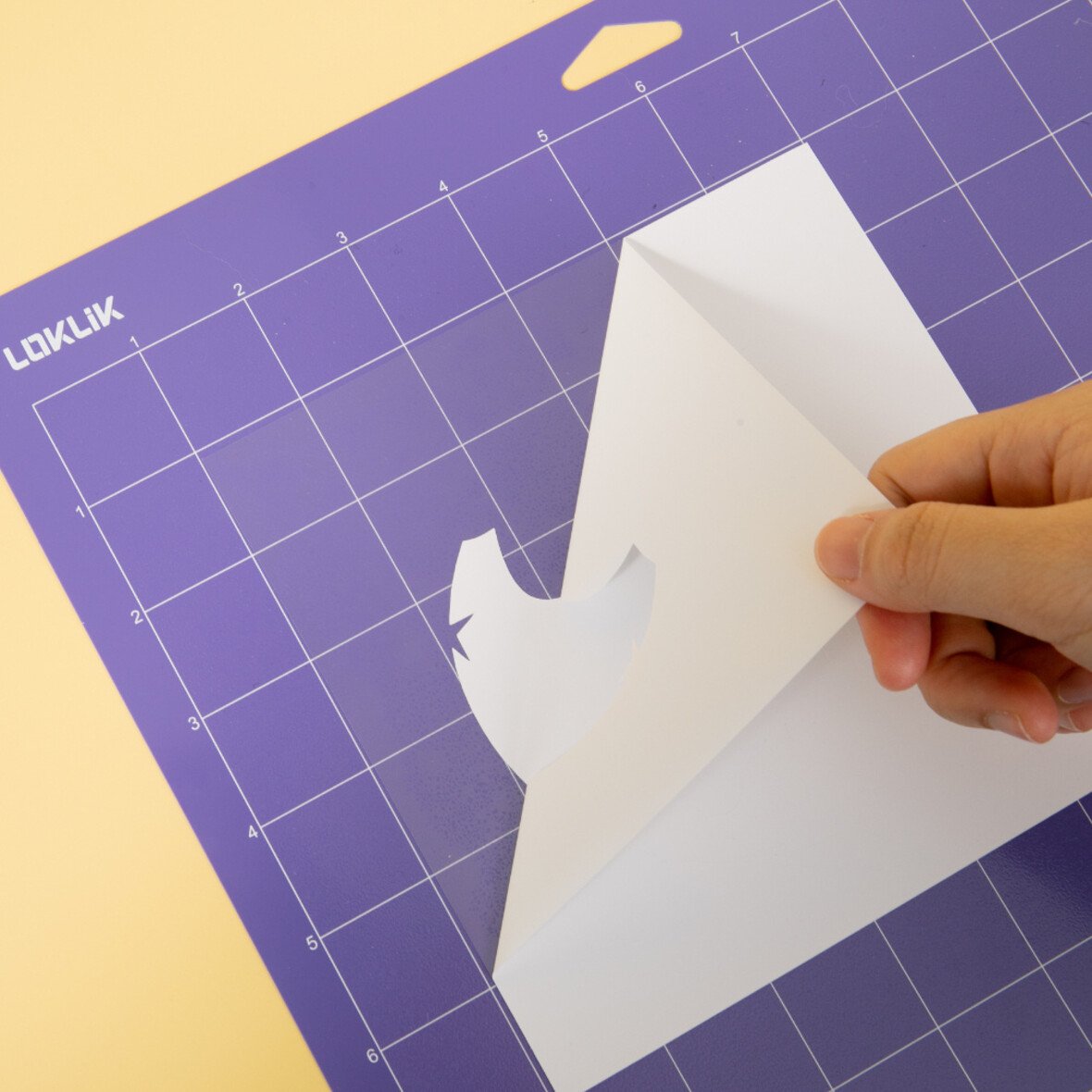 LOKLiK Cutting Mat 3 Pieces - Purple Strong Adhesion