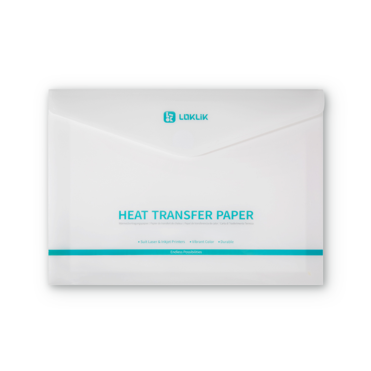 LOKLiK transfer paper - dark fabrics - 8 sheets