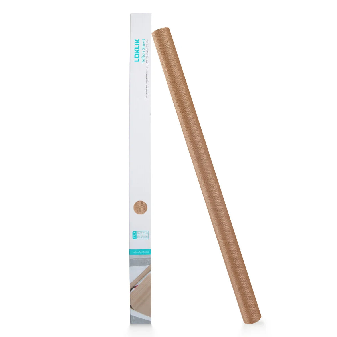 LOKLiK PTFE Teflonfolie - 3 Folien - 40 x 50 cm