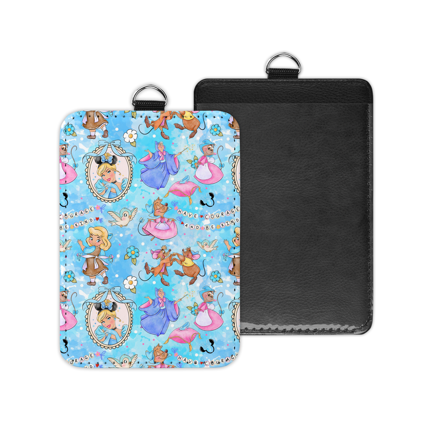 Badge Holder / ID Card Holder – Including Lanyard Princess C