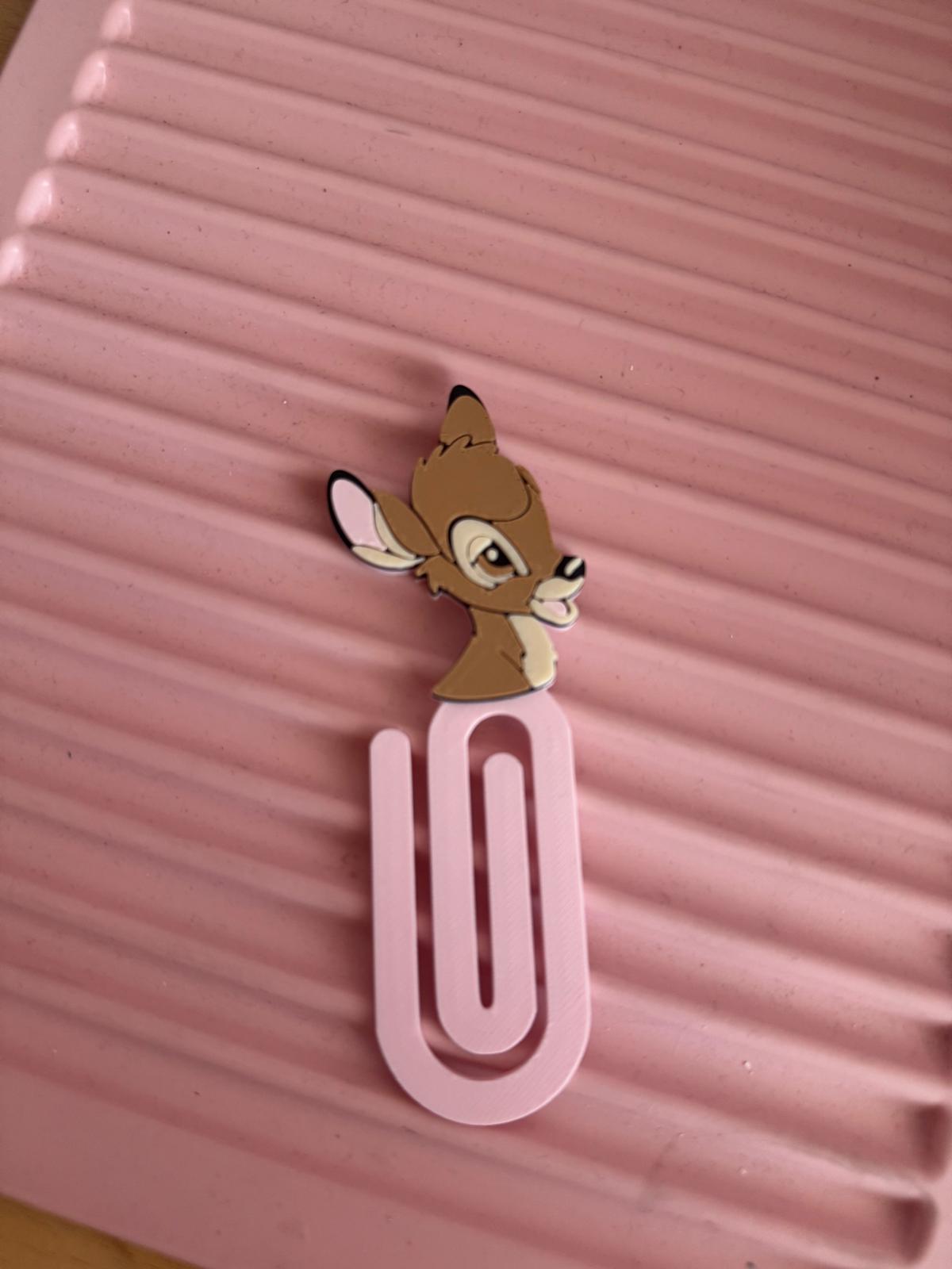 3D-gedruckte Bambi-Büroklammer
