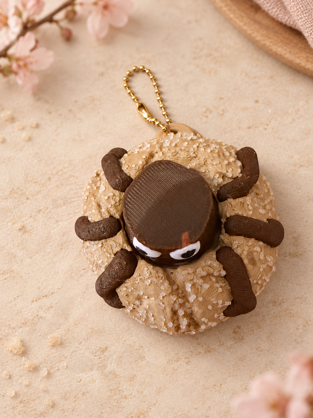 Blossom Spinnenkoek Clicker – 3D-geprinte fidget