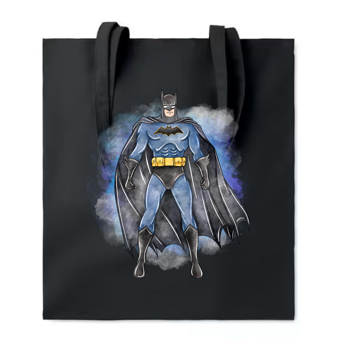 Cotton Shopping Bag with Cheerful Print