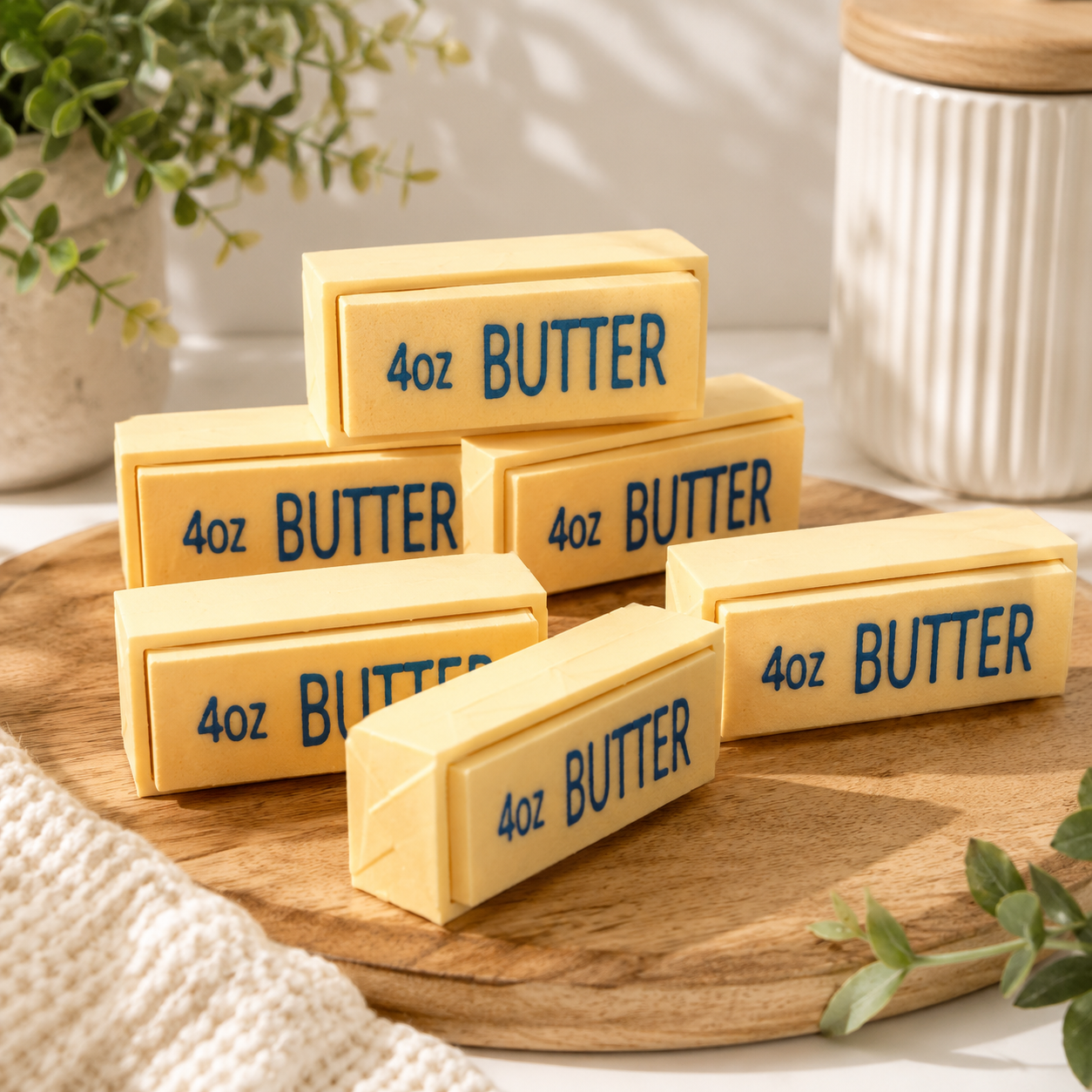 3D Fidget Clicker Butter – Butter Clicker | Erhältlich in Gelb, Rosa & Hellblau