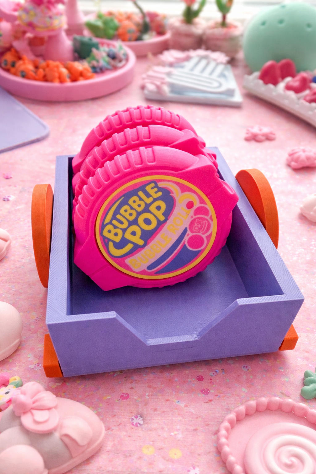 Bubble Pop Clicker – Fidget Toy (3D Printed)