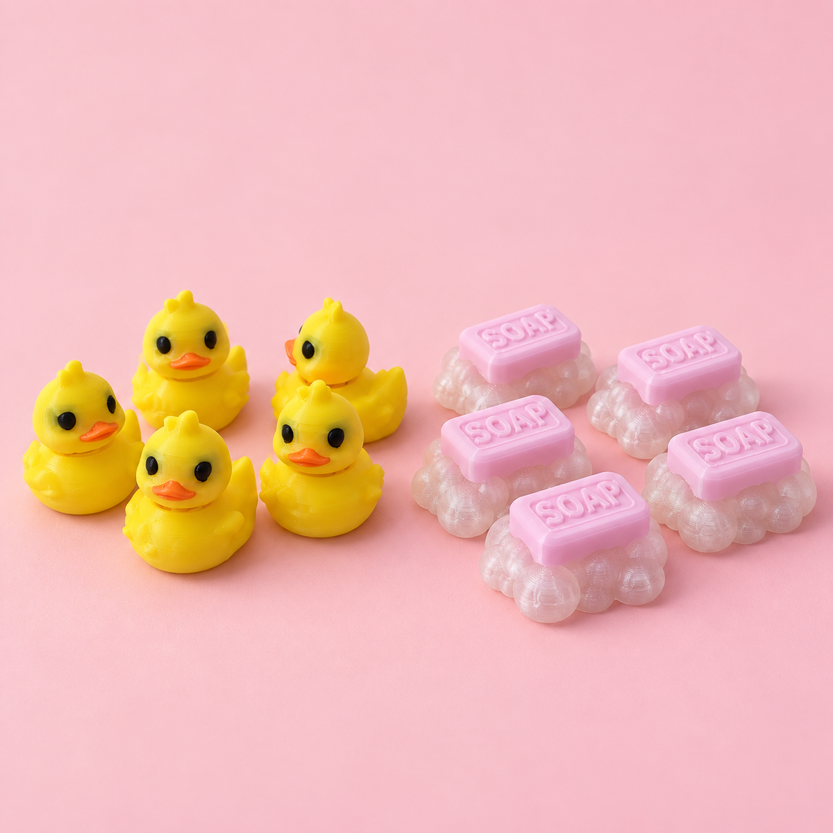 Bathtub Tic Tac Toe – 3D-Printed Noughts and Crosses Game