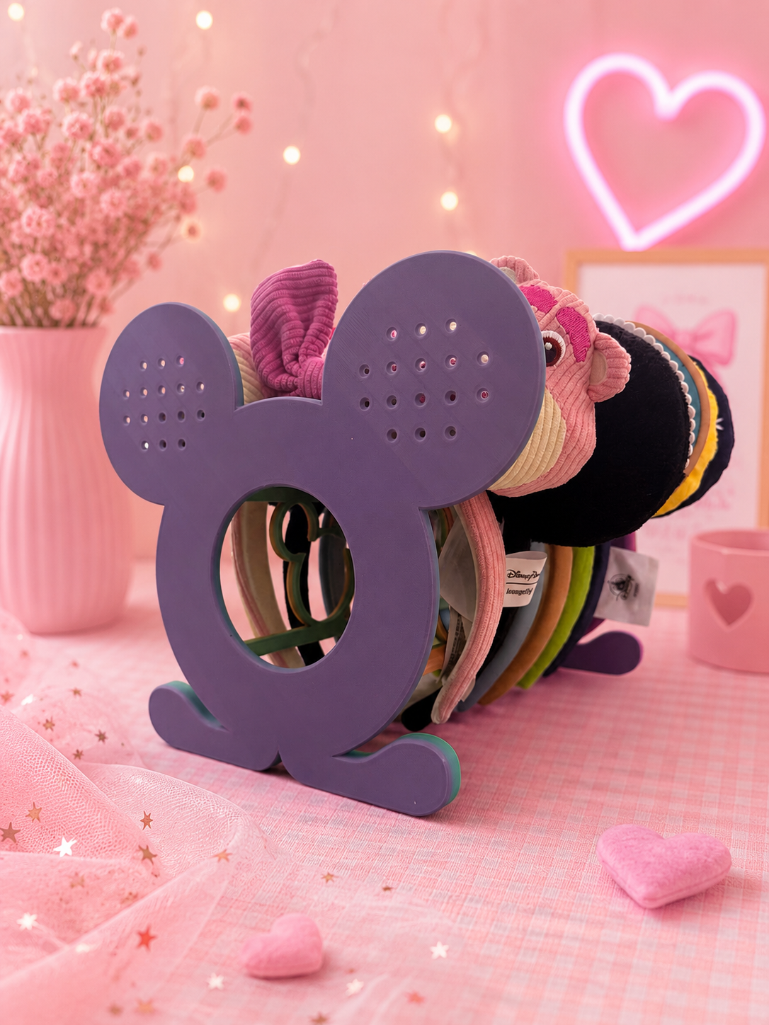 Mouse Ears Houder | Organizer voor Ears| 3D Geprint