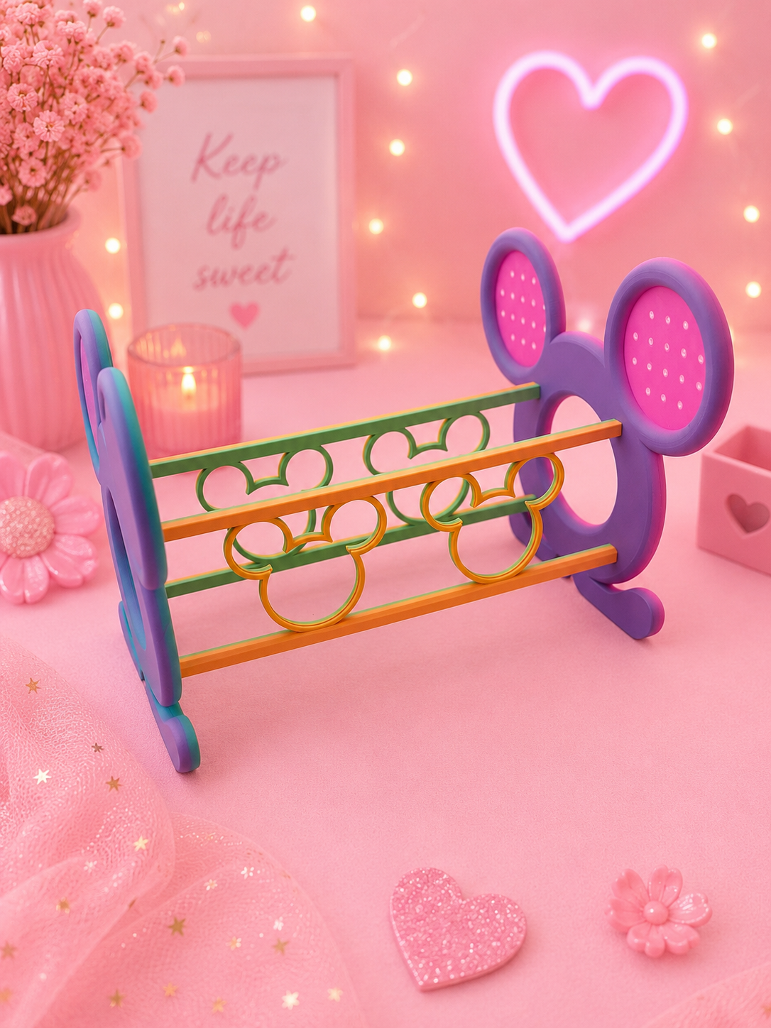 Mouse Ears Houder | Organizer voor Ears| 3D Geprint