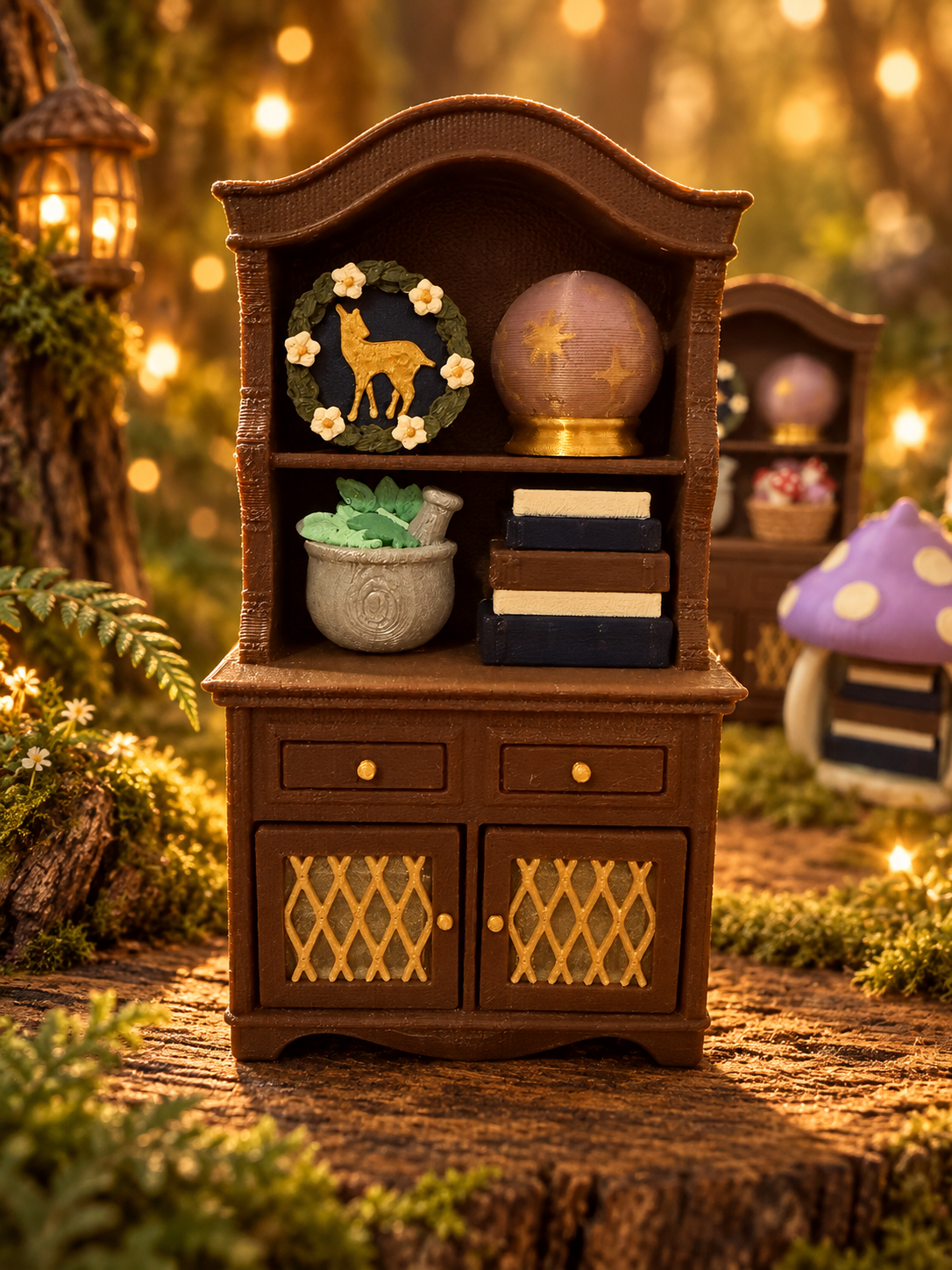 Fantasy-Clicker – Pilze & Bücherregale