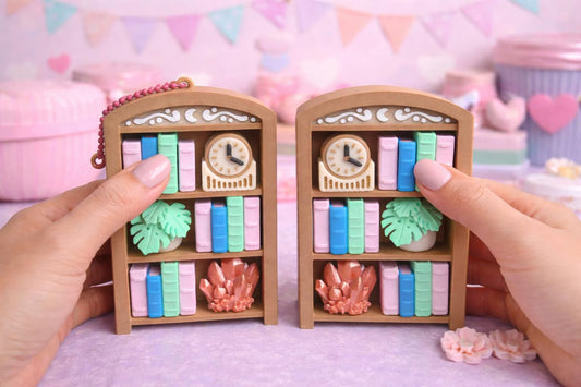 Fidget Clicker Mini Boekenkastje – 3D Geprint