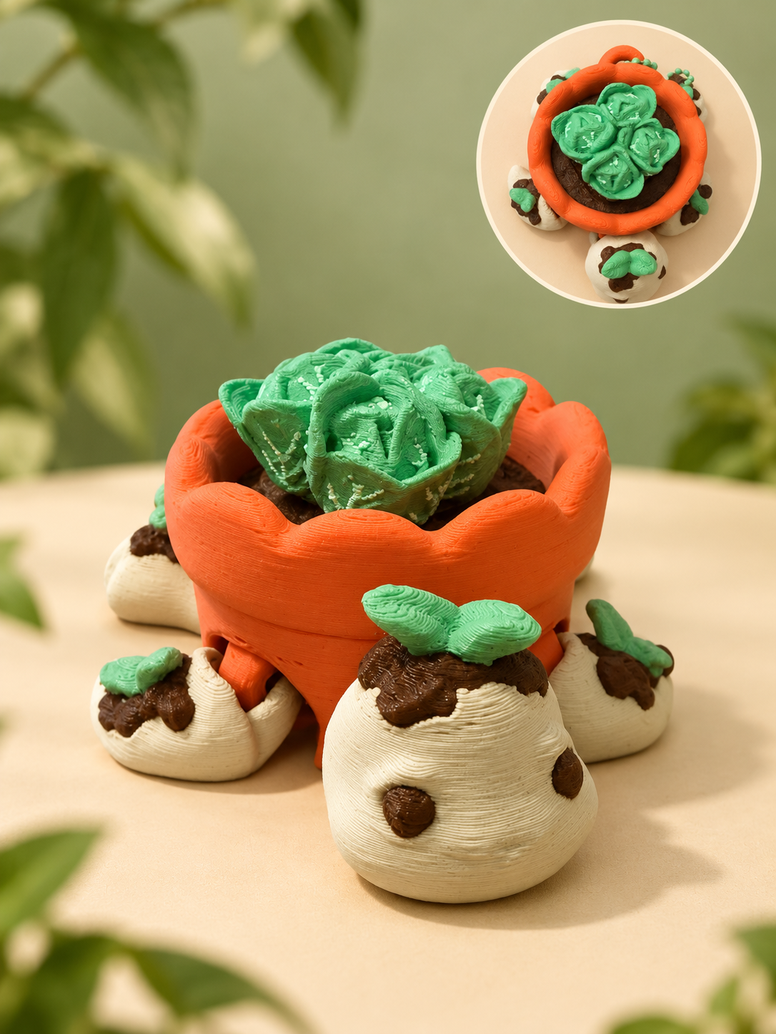 Gartenschildkröte – Flexi-Schildkröte mit Clicker