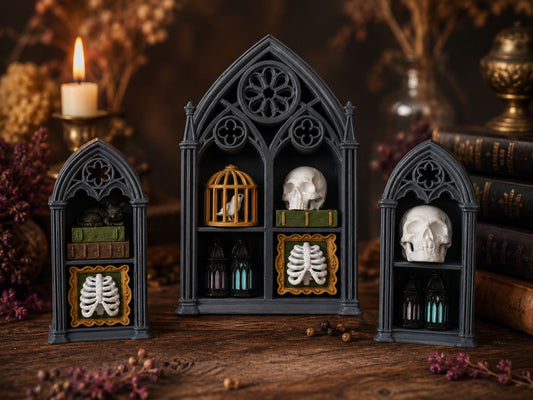 Gothic Mini Boekenkastje met Clickers