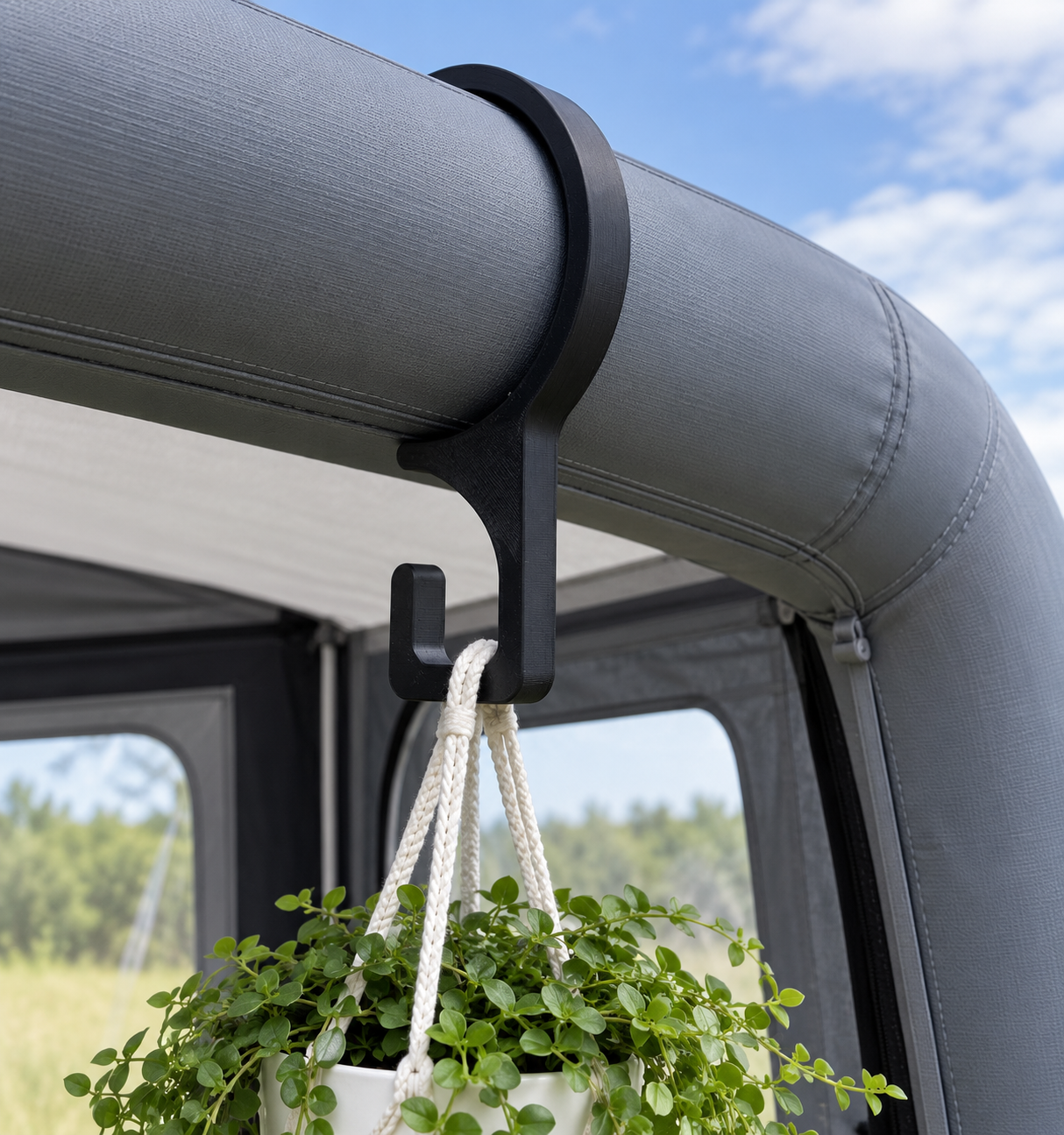 Set van 3 Tenthaken voor Opblaasbare Tenten – Air Beam Haken | 3D Geprint van Stevig PETG