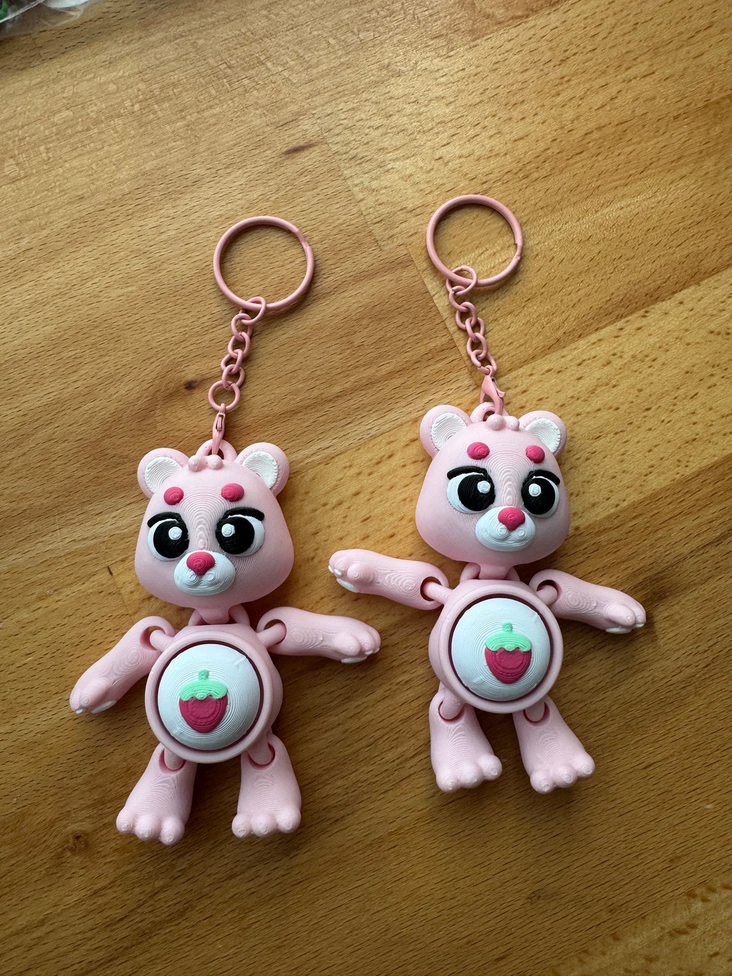 Flexi Bear Fidget Clicker – 3D Geprint