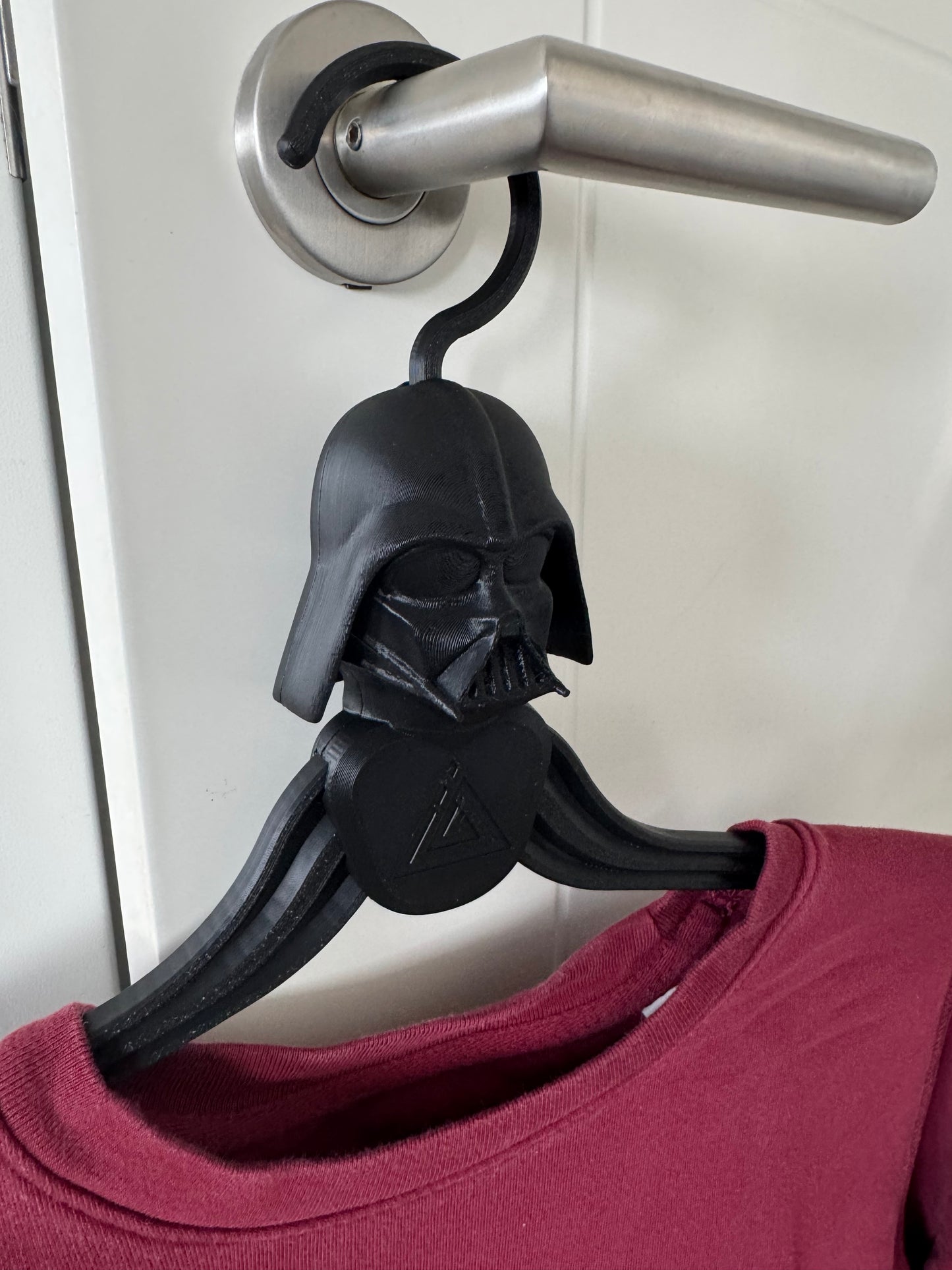 3D Printed Clothes Hanger – Darth Vader Design