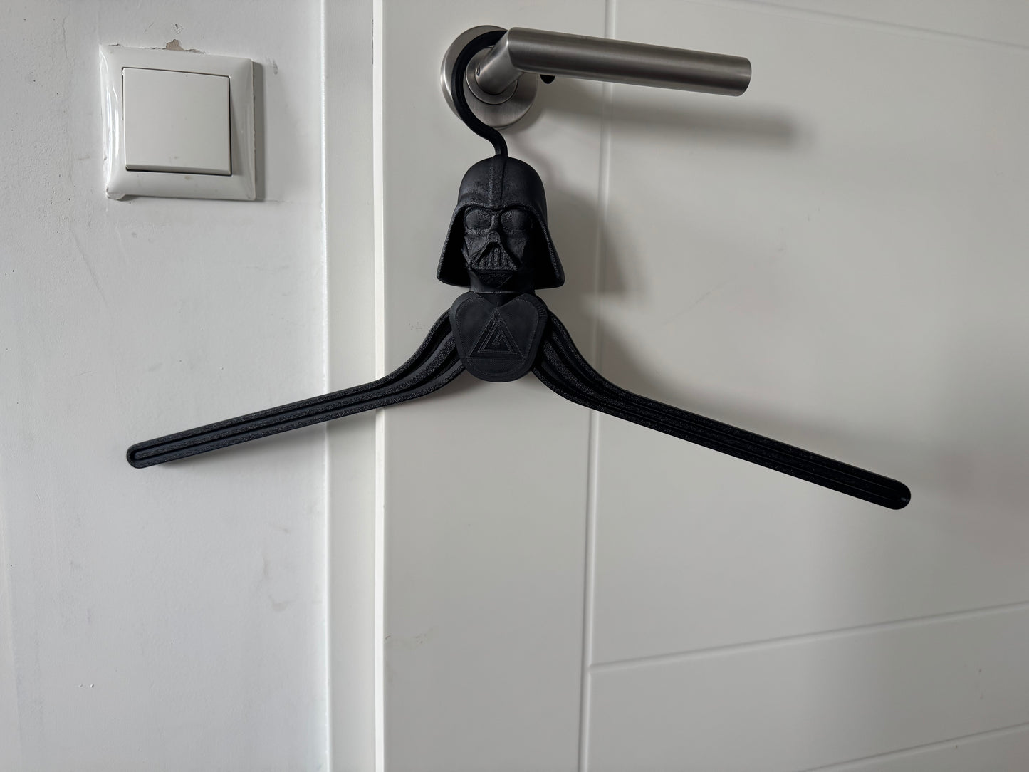 3D Printed Clothes Hanger – Darth Vader Design