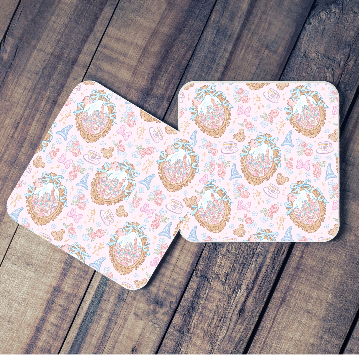 Coasters – Magical Castle (Set of 2)