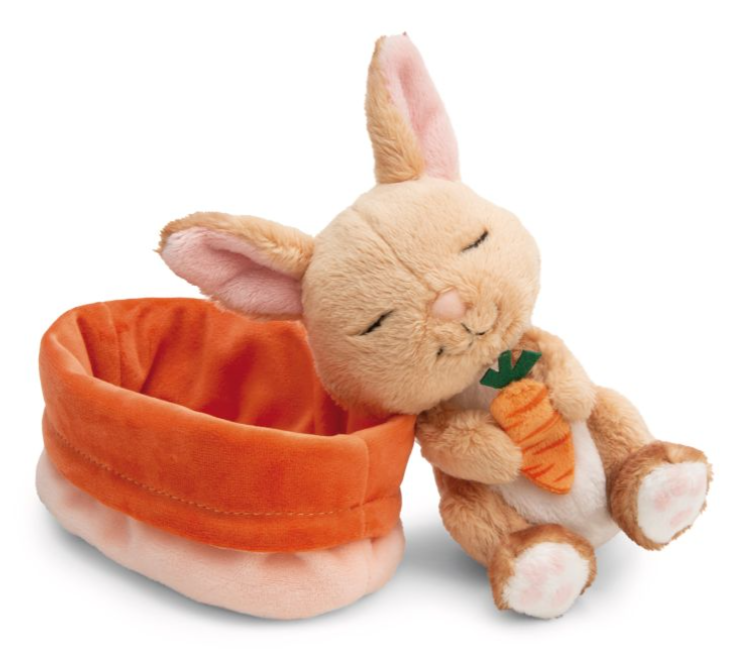 Nici Sleeping Pets Rabbit with carrot