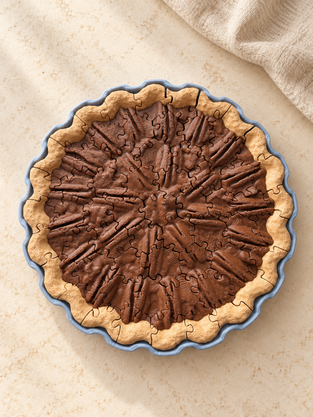 Pecan Pie puzzel –  met bakblik en opbergdoosje