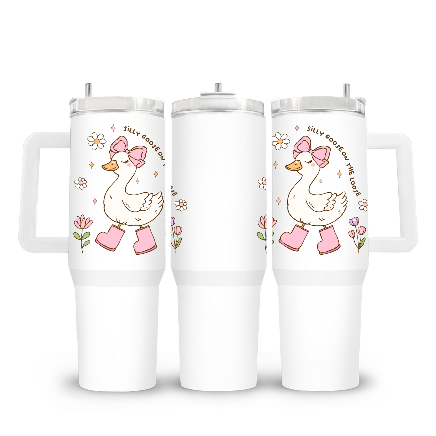 Coquette Hydration Tumbler 40oz – Silly Goose Edition