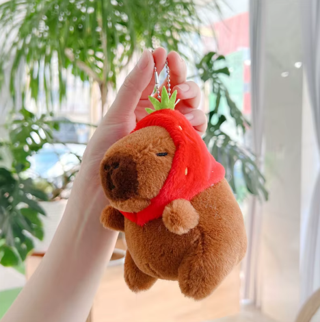 Capybara Keychain