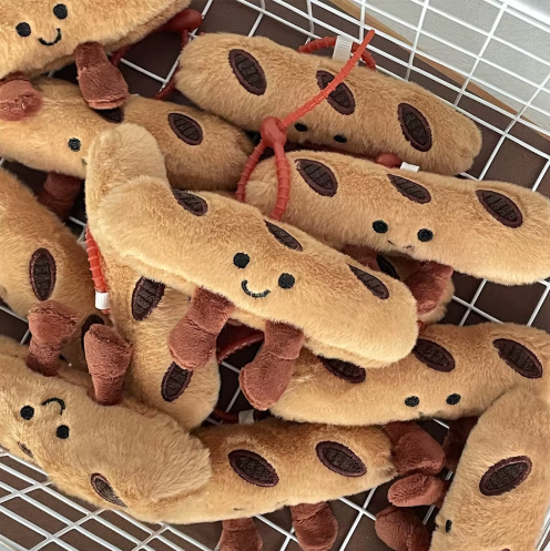 Keychain Kawaii Croissant or Baguette