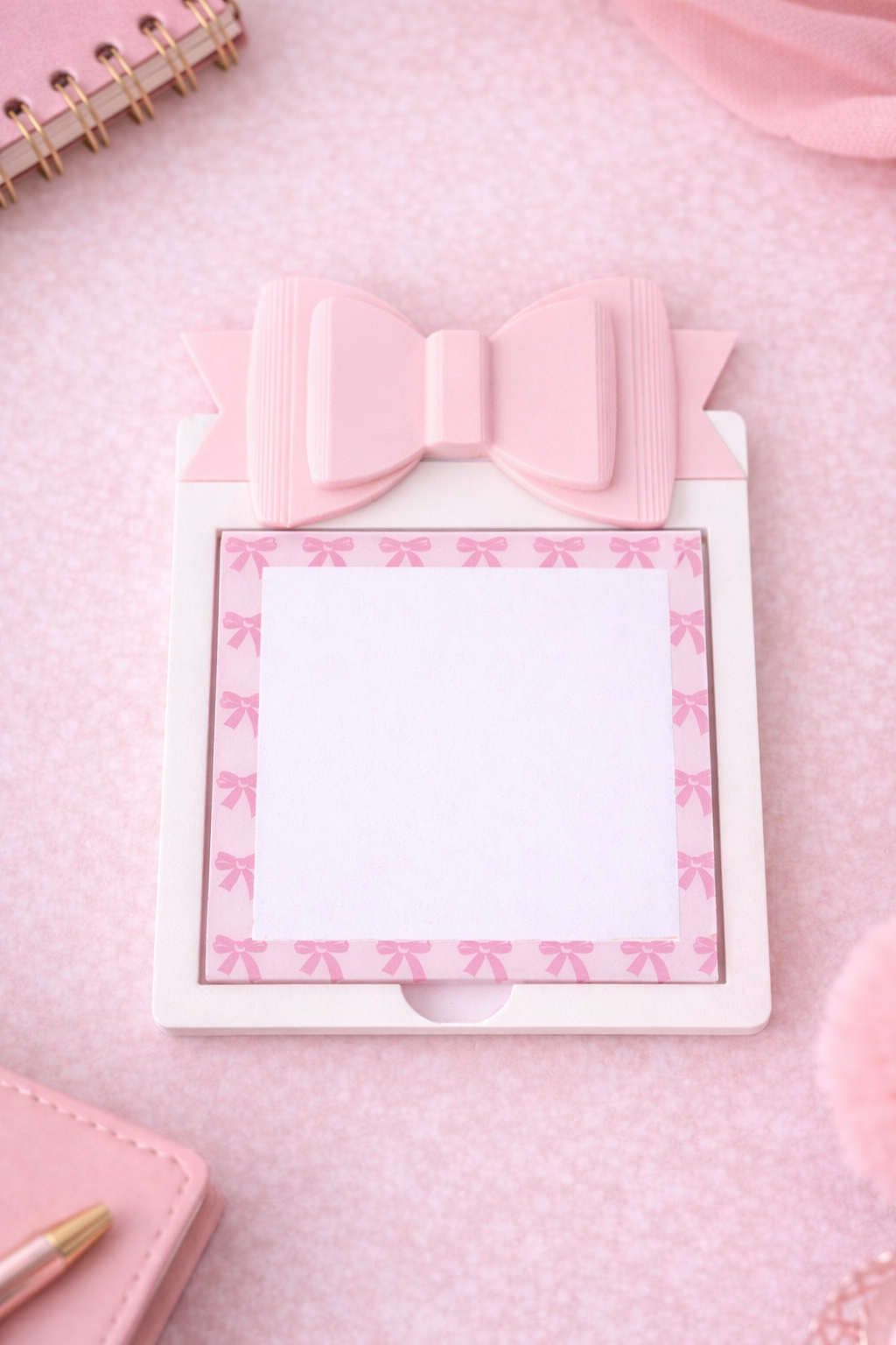 Sticky Note Holder met Strik