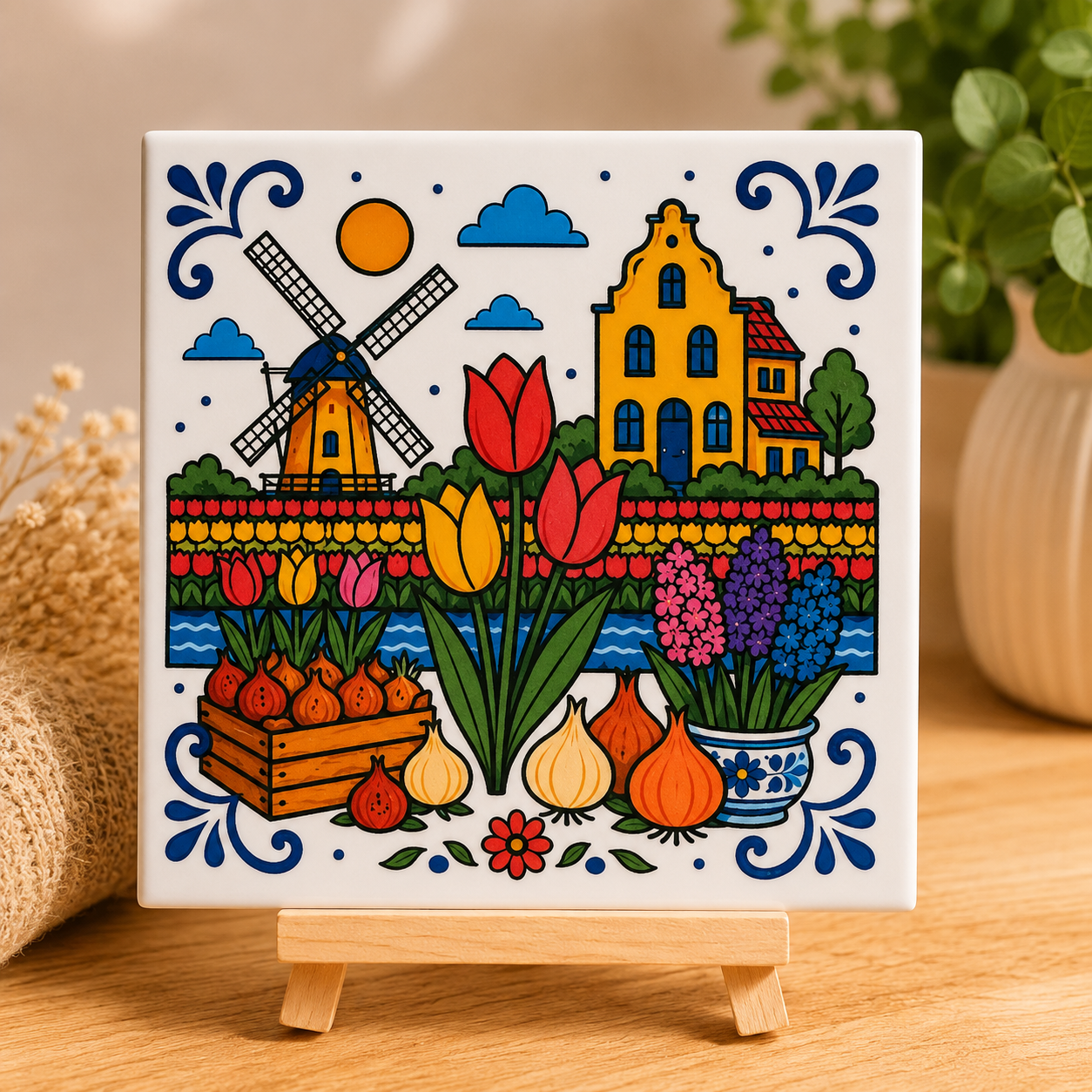Tegeltje Holland – 11 x 11 cm