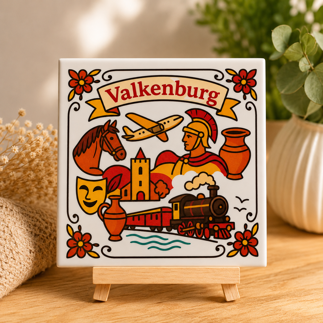 Tegeltje Valkenburg – 11 x 11 cm