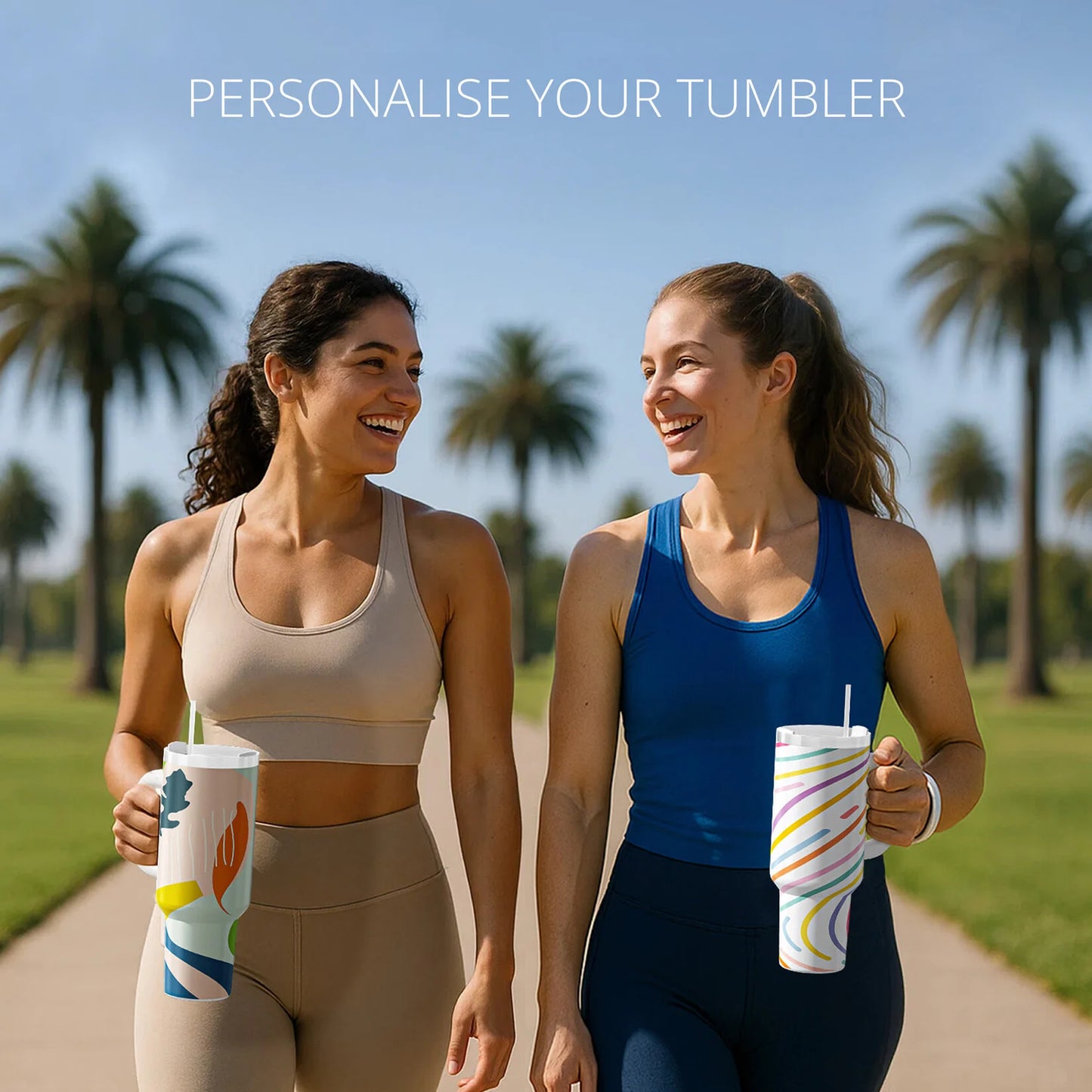 LOKLiK 40 oz Sublimatie Tumblers met Handvat – 2 stuks