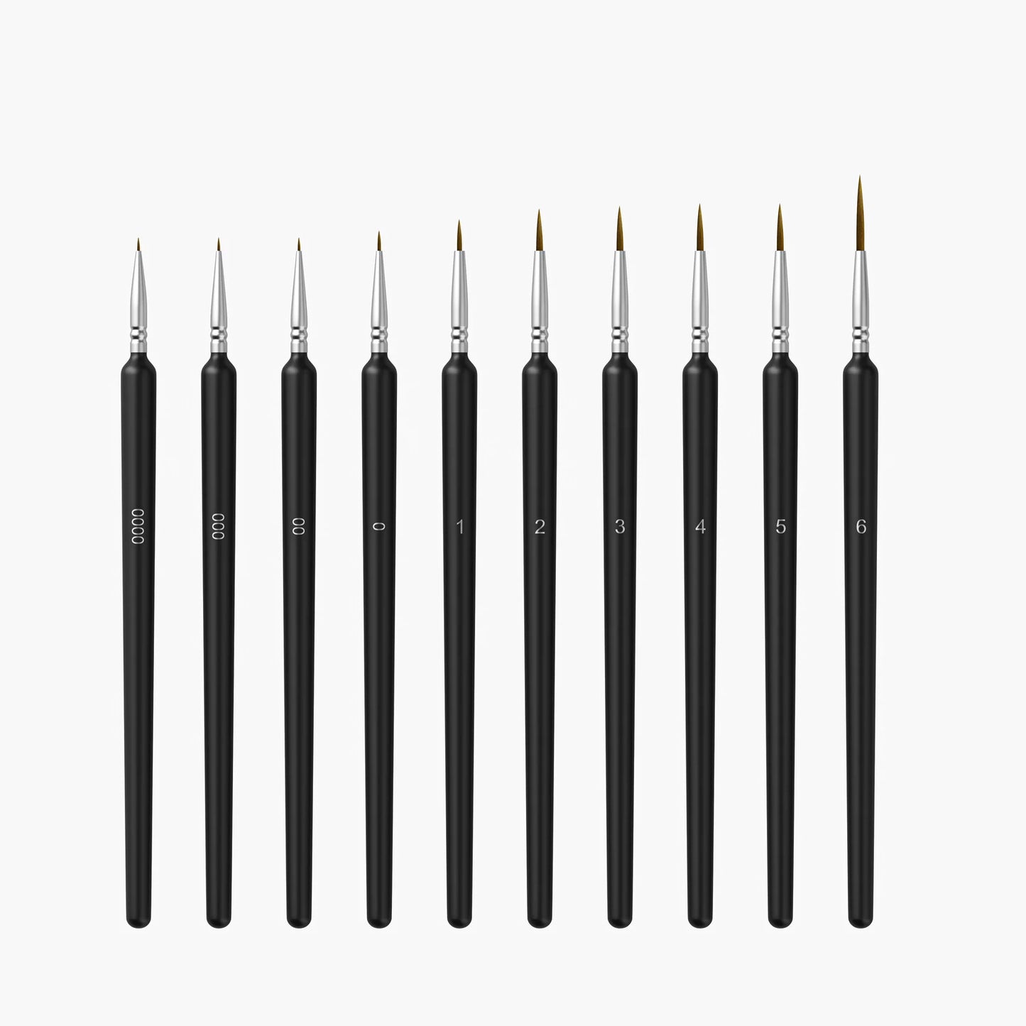 LOKLiK Miniatuur Set Verfkwasten